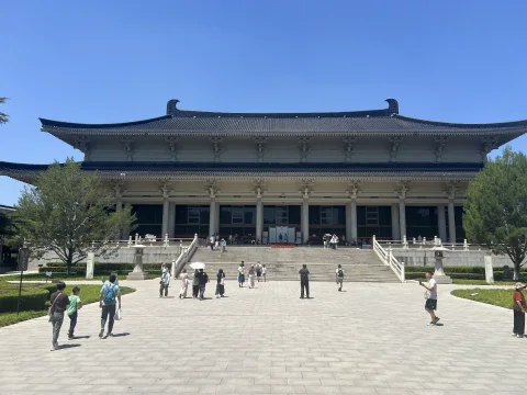 陕西历史博物馆建筑外景